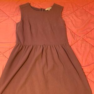 LOFT Purple Knit Dress